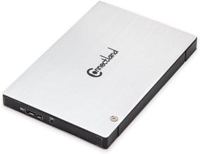 img 4 attached to 💾 Enhanced HDD External Enclosure - Connectland CL-ENC25035, USB 3.0, 2.5" SATA III, 6Gbps, Tool-Free Installation, Durable Aluminum Build