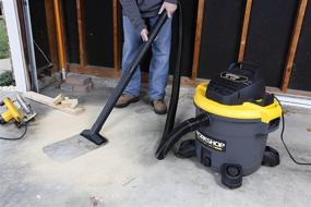 img 1 attached to 🧹 WORKSHOP Wet/Dry Vacs Vacuum WS1200VA: Heavy Duty 12-Gallon Shop Vacuum with 5.0 Peak HP, Versatile Wet/Dry Cleaning, Black
