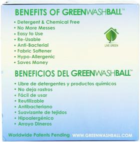 img 3 attached to 🟢 Green Wash Ball: Detergent-Free Laundry Solution for Effective Cleaning