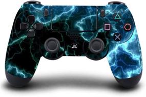 img 1 attached to 🎮 Enhance Your Gaming Experience with eSeeking [3PCS] PS4 Controller Decal Skin - Premium Vinyl Sticker Cover set for Total Body Protection