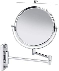 img 2 attached to Зеркало для макияжа Yosooo с увеличительным стеклом Durable
