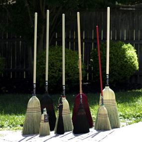 img 1 attached to Premium 12-Inch Whisk Broom: Genuine Handcrafted Broomcorn for Authentic Cleaning