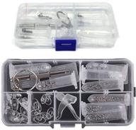 👓 eyeglass repair kit with upgraded screws, nose pads, and screwdrivers for glasses, eyeglasses, and sunglasses logo