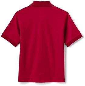 img 3 attached to Lands End Uniform Adaptive Interlock Boys' Clothing and Tops, Tees & Shirts