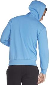 img 3 attached to Skechers Heritage Pullover Hoodie Sweatshirt Men's Clothing for Active