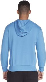 img 2 attached to Skechers Heritage Pullover Hoodie Sweatshirt Men's Clothing for Active