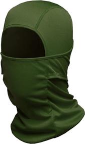 img 4 attached to Doerix Balaclava Face Mask: Ultimate Sun Hood for Men 🏂 and Women. Ideal for Tactical, Lightweight Skiing, Motorcycle Riding, and Running