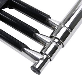 img 3 attached to 🚤 Amarine Made 3 Step Stainless Under Mount Telescoping Boat Boarding Ladder: Discreet Under Platform Solution