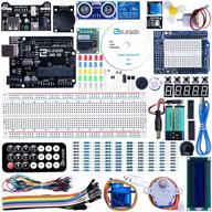 🔌 elegoo uno project super starter kit with tutorial and uno r3 - compatible with arduino ide логотип