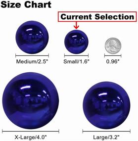 img 2 attached to 🎄 Shatterproof Blue Christmas Ball Ornaments - GameXcel 24Pcs Xmas Tree Decorations