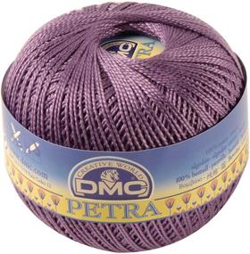 img 2 attached to Нить для вязания крючком DMC Petra из хлопка: вяжите и плетите свои умелые вещи!