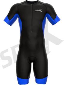 img 2 attached to Sparx Triathlon SpeedSuit Skinsuit Swim Bike Run Sports & Fitness and Other Sports