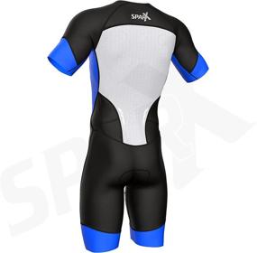 img 1 attached to Sparx Triathlon SpeedSuit Skinsuit Swim Bike Run Sports & Fitness and Other Sports