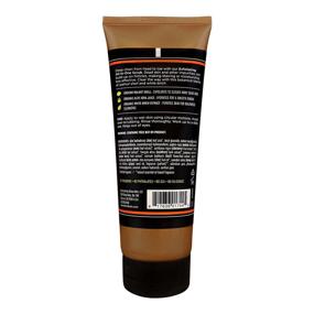 img 3 attached to 🪵 Barrel and Oak - 6.5 oz Exfoliating Scrub for Men, Face & Body, Cedarwood & Bourbon Scent, Walnut Shell & White Birch, Botanical Blend