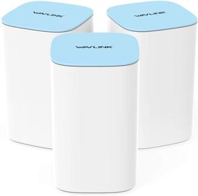 img 4 attached to WAVLINK AC3000 Tri-Band Whole Home Mesh WiFi System - Router Replacement for Up to 6,000-7500sq. ft Coverage, Enhanced Parental Controls, 3xGigabit Ports, Ideal for Business Traffic & Network Separation - 3-Pack