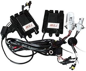 img 4 attached to Race Sport H4 6K 75W HID Kit