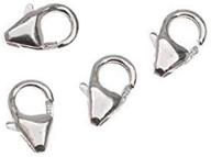 beadaholique sterling curved 4 piece lobster logo