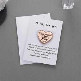 img 1 attached to 💌 Heartfelt Pocket Hug Token Keepsake for Loved Ones: Ideal Social Distancing Gift Amid Lockdown