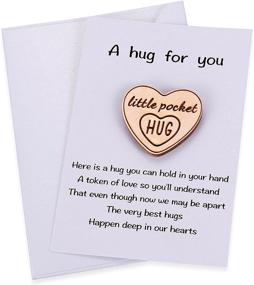 img 3 attached to 💌 Heartfelt Pocket Hug Token Keepsake for Loved Ones: Ideal Social Distancing Gift Amid Lockdown