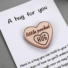 img 2 attached to 💌 Heartfelt Pocket Hug Token Keepsake for Loved Ones: Ideal Social Distancing Gift Amid Lockdown