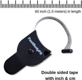 img 1 attached to 📏 FastBodyFit Tape Measure Set of 2 for Body Measurement and Cloth Sewing - Accurate Measuring Tool