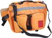 jardin hiking packsack backpack orange logo