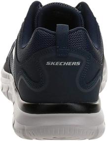 img 2 attached to Skechers Mens Track Scloric Oxford Men's Shoes