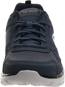 img 3 attached to Skechers Mens Track Scloric Oxford Men's Shoes