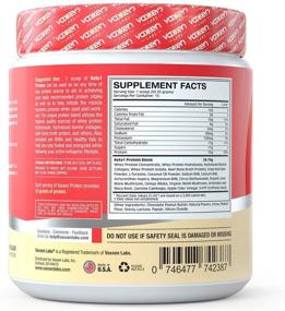 img 2 attached to Strawberry Coconut Keto Whey Protein Powder Blend by Vaxxen Labs
