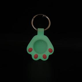 img 3 attached to Gtinna AirTag Silicone Keychain Designed