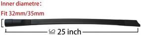 img 3 attached to 🔧 Flexible Long Reach Crevice Tool Attachment - 25-inch with 1.25 inch Diameter and Removable Brush Head - Universal Compatibility