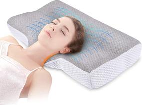 img 4 attached to Sleeping Cervical Ergonomic Washable Sleepers