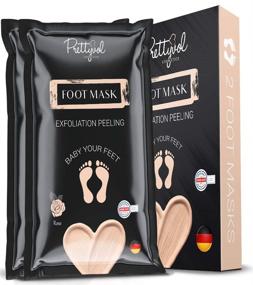 img 4 attached to 👣 2-Pack Foot Peeling Mask: Achieve Soft, Smooth, and Healthy Feet in 1-2 Weeks – German Formulated & Tested by Prettyvol