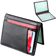 ultimate protection: pocket genuine leather wallets with advanced blocking technology logo