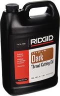 💧 ridgid dark thread cutting oil - high performance 1 gallon dark pipe threading oil, black logo