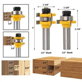 img 3 attached to 🔨 Инструмент для фрезерования шипа и паза Yakamoz: улучшение ваших столярных проектов