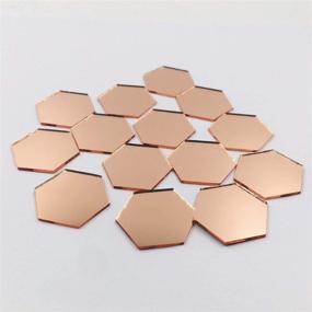 img 2 attached to NUORUI Hexagon Mirror Mosaic Projects