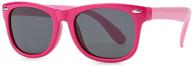🕶️ polarized toddler sunglasses for age 1-3 - lightweight metal shades for baby girls and boys logo