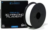 white fused materials 3d printer filament логотип