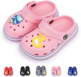 img 4 attached to 👟 Casazoe Toddler Lightweight Children Shoes: Stylish Clogs & Mules for Toddler Boys