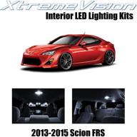 xtremevision interior led for scion fr-s frs 2013-2015 (10 pieces) pure white interior led kit installation tool logo