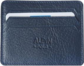 img 3 attached to 👔 Maromou Minimalist Genuine Leather Men's Accessories: Sleek Wallets, Card Cases & Money Organizers