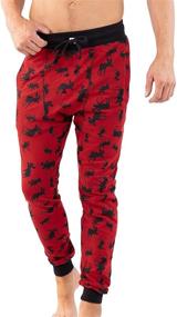 img 4 attached to Joggers LazyOne Moose Pattern Medium Men's Clothing