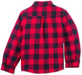 img 2 attached to Petit Bateau Boys' Checkered Jacket with Sherpa Lining: Stylish and Cozy Outerwear for Kids