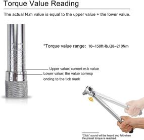 img 1 attached to Luckyway Click Torque Wrench