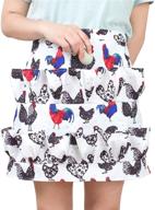 12-pocket hamiledyi eggs collecting apron for duck and goose eggs - adult-unisex farmhouse kitchen workwear логотип