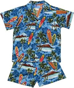 img 1 attached to 💎 RJC Diamond Surf Piece Cabana Boys' Clothing