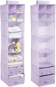 img 4 attached to 🏠 Hanging Storage Organizer for Kids' Home – Detachable MDesign Store