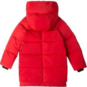 img 2 attached to Stay Warm in Style: Orolay Children Hooded 🧥 Down Coat - Perfect Winter Jackets for Girls and Boys!