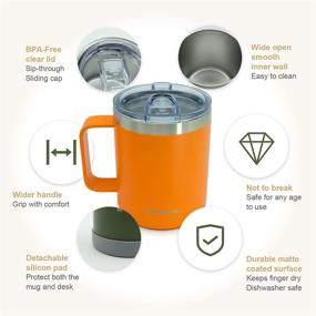 img 1 attached to Nomadwood Insulated Stainless Tumbler ArmyGreen
